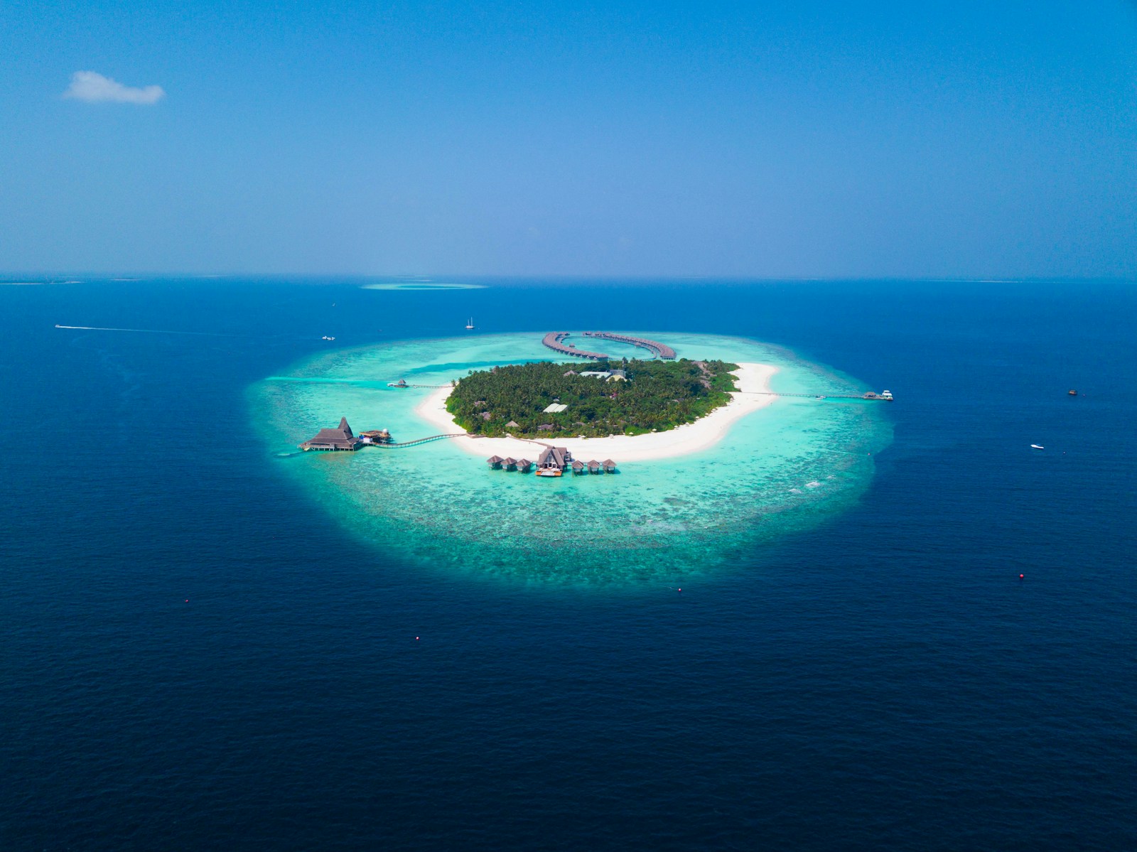 Paysage des Maldives